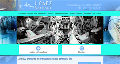 Desktop Screenshot of jpaez-bateau.com